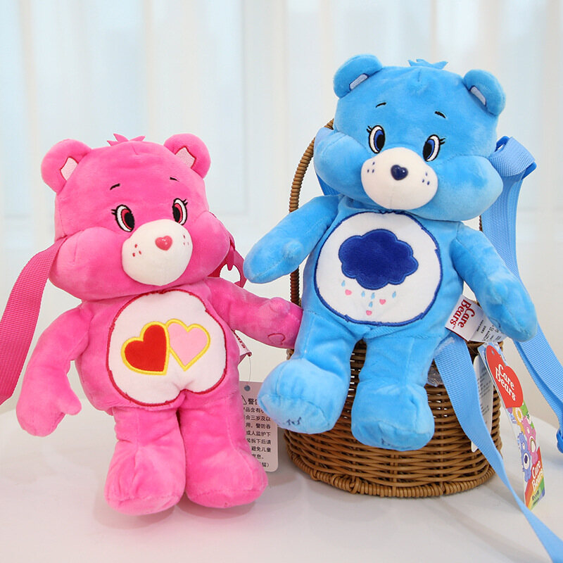 YA ZHOU LONG Love Bear Backpack plush doll birthday gift bag