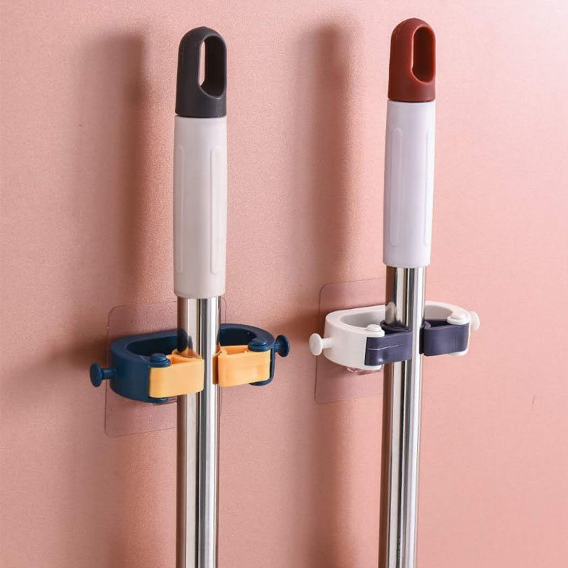 Mop and Broom Holder Hanger Storage Organizer Wall Mounted