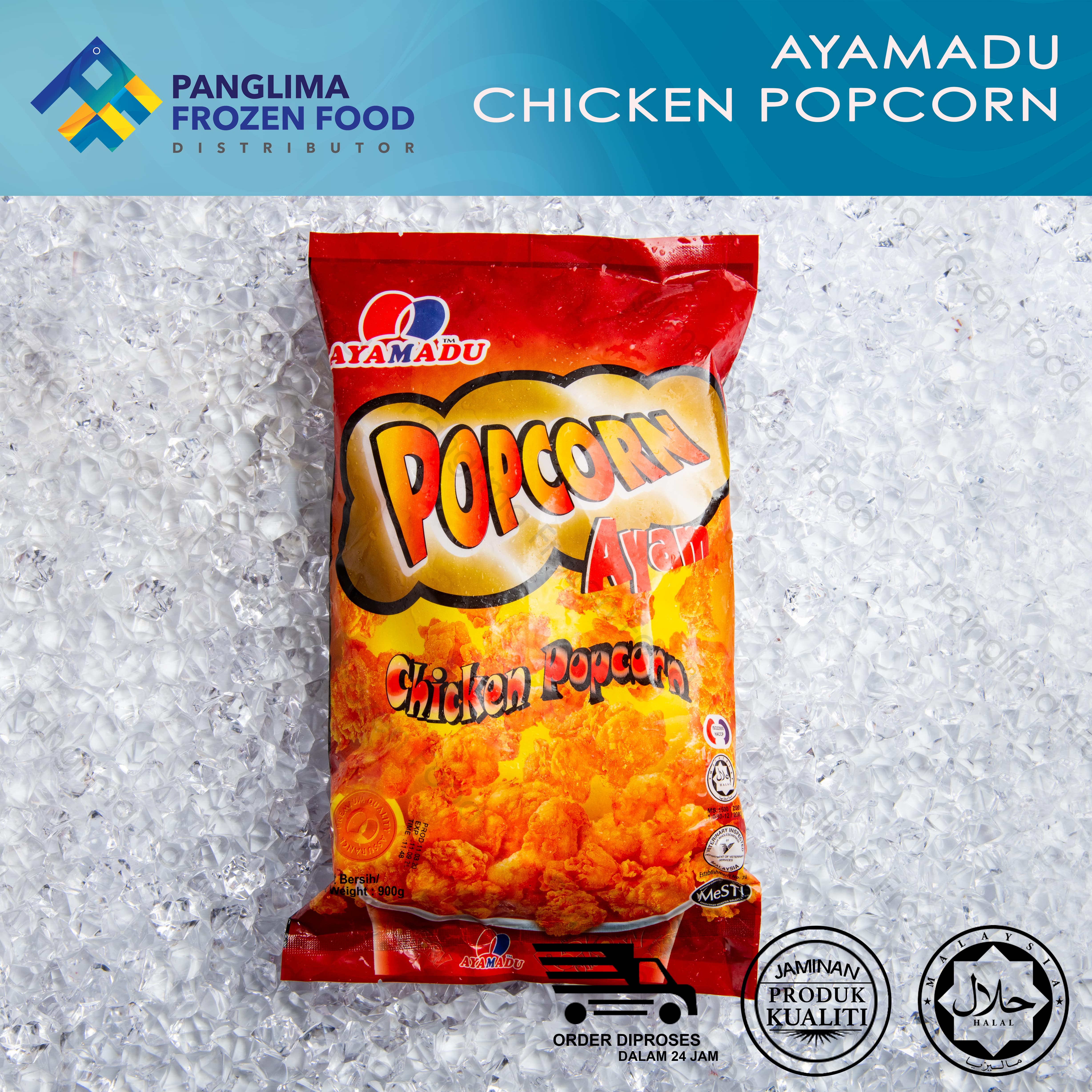 AYAMADU CHICKEN POPCORN (900gm) [KLANG VALLEY ONLY] Lazada