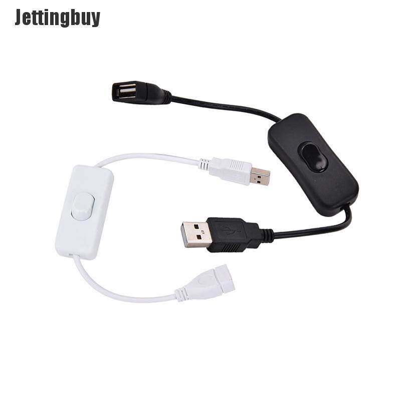 [Jettingbuy] Cáp USB Có Công Tắc Điều Khiển Nguồn Cho Raspberry Pi Arduino Nút Bật Tắt USB