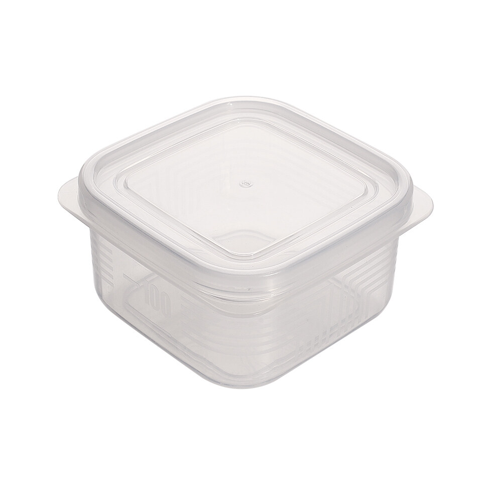 Polocat Food Container Stackable Freezer Organizer Freezer Layer Storage Box Refrigerator Kitchen Finishing Plastic Crisper