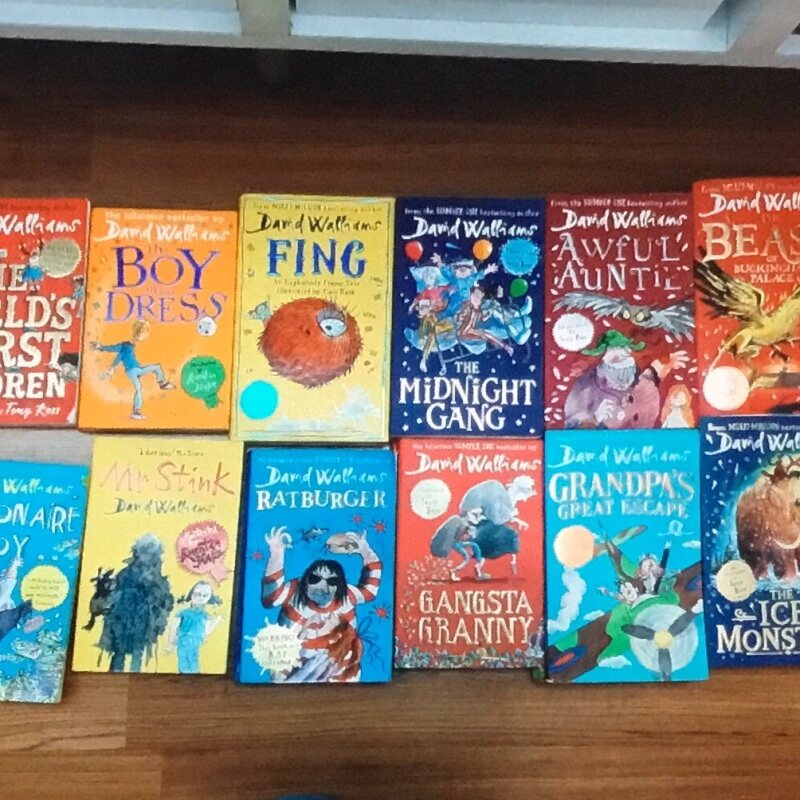 Photos of most of David William books Malaysia