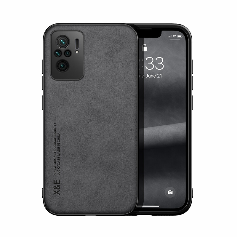 Ốp Điện Thoại Cho Redmi Note 10 4G/Redmi Note 10S Redmi Note 9S/Note 9 Pro/Note 9 Pro Max/Poco M2 Pro Redmi Note 9/Redmi 10X 4G, ốp Cho Redmi Note 10 Pro/Note 10 Pro Max, Ốp Lưng Bọc TPU Nam Châm Cảm Ứng Da Sang Trọng Cho Xe Hơi