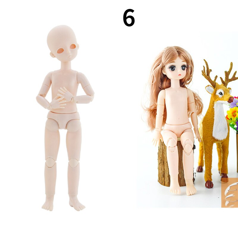 1/6 bjd doll makeup doll 22 moveable joints 30cm diy handmade dolls kids toy girls doll