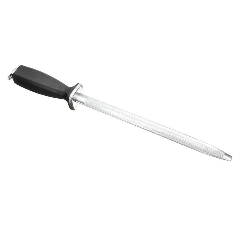 12'' Professional Chef Knife Sharpener Rod Diamond Sharpening Stick Honing Steel For Kitchen Knife