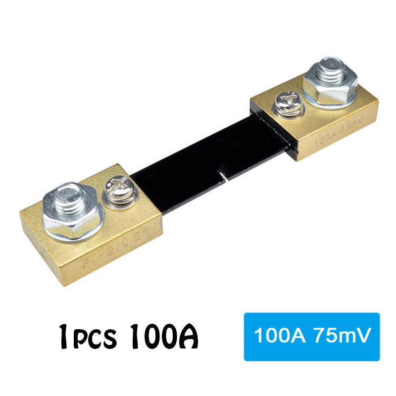 Fl-2 100a/75mv 50a/75mv shunt ammeter digital voltmeter 50a shunt ammeter 100a external shunt