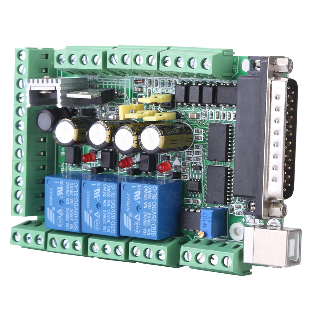 CNC Engraving Machine MACH3V2.1-L Breakout Board Engraving Machine Board Adapter 4-axls 6-axls Controller