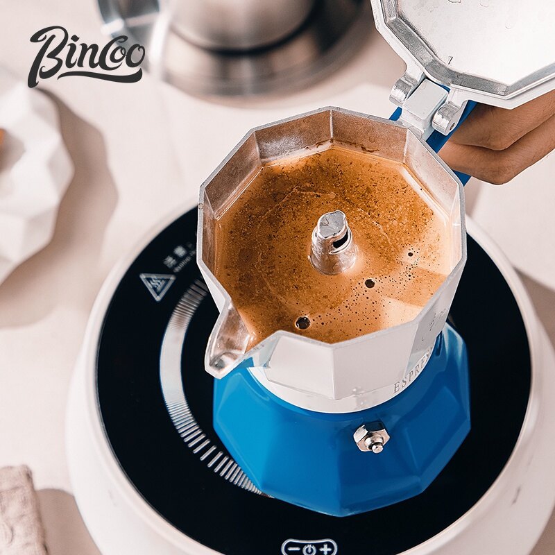 Bincoo Bình Moka Bình Pha Cà Phê Espresso Bình Pha Cà Phê Máy Pha Cà Phê