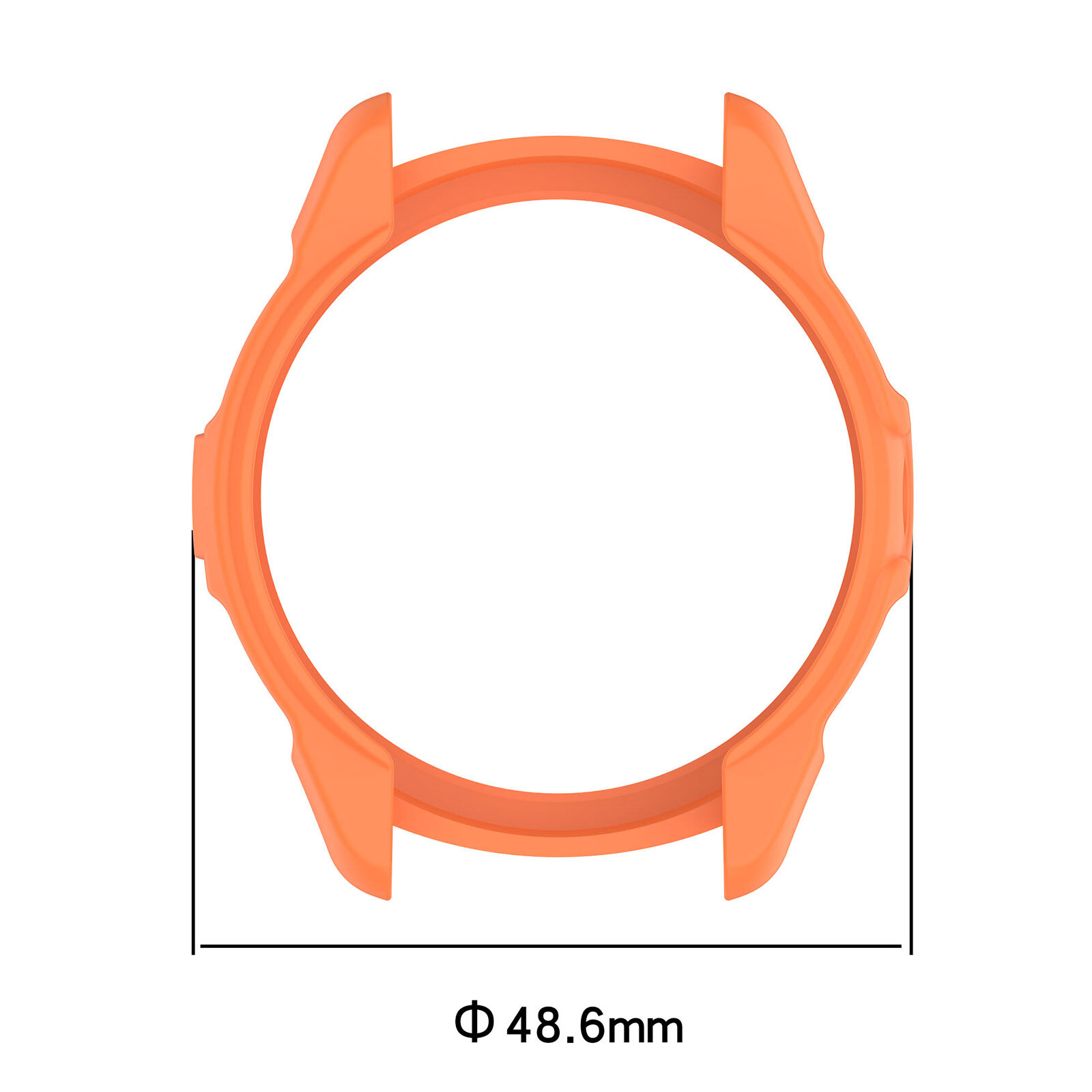 TPU Silicone Bìa trường hợp miếng bảo vệ màn hình cho Garmin Forerunner 265/Garmin Forerunner 265S chống xước vỏ giảm chấn bảo vệ