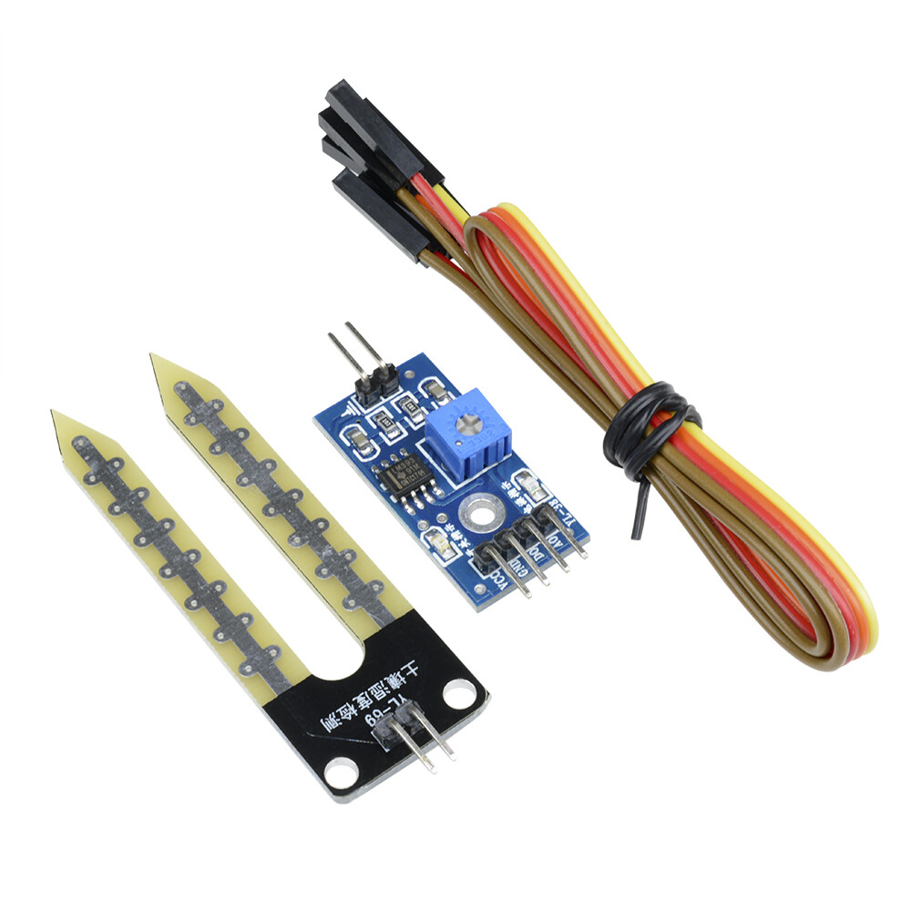 【Ready Stock】Original Aideepen Soil Moisture Sensor Soil Moisture Meter Detection Module Smart Car