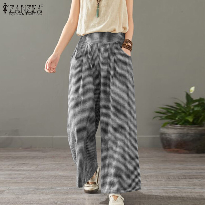 Bottom Summer Thin Suit Pants Women Straight Loose High Waist Trousers,  Men's Fashion, Bottoms, Trousers on Carousell