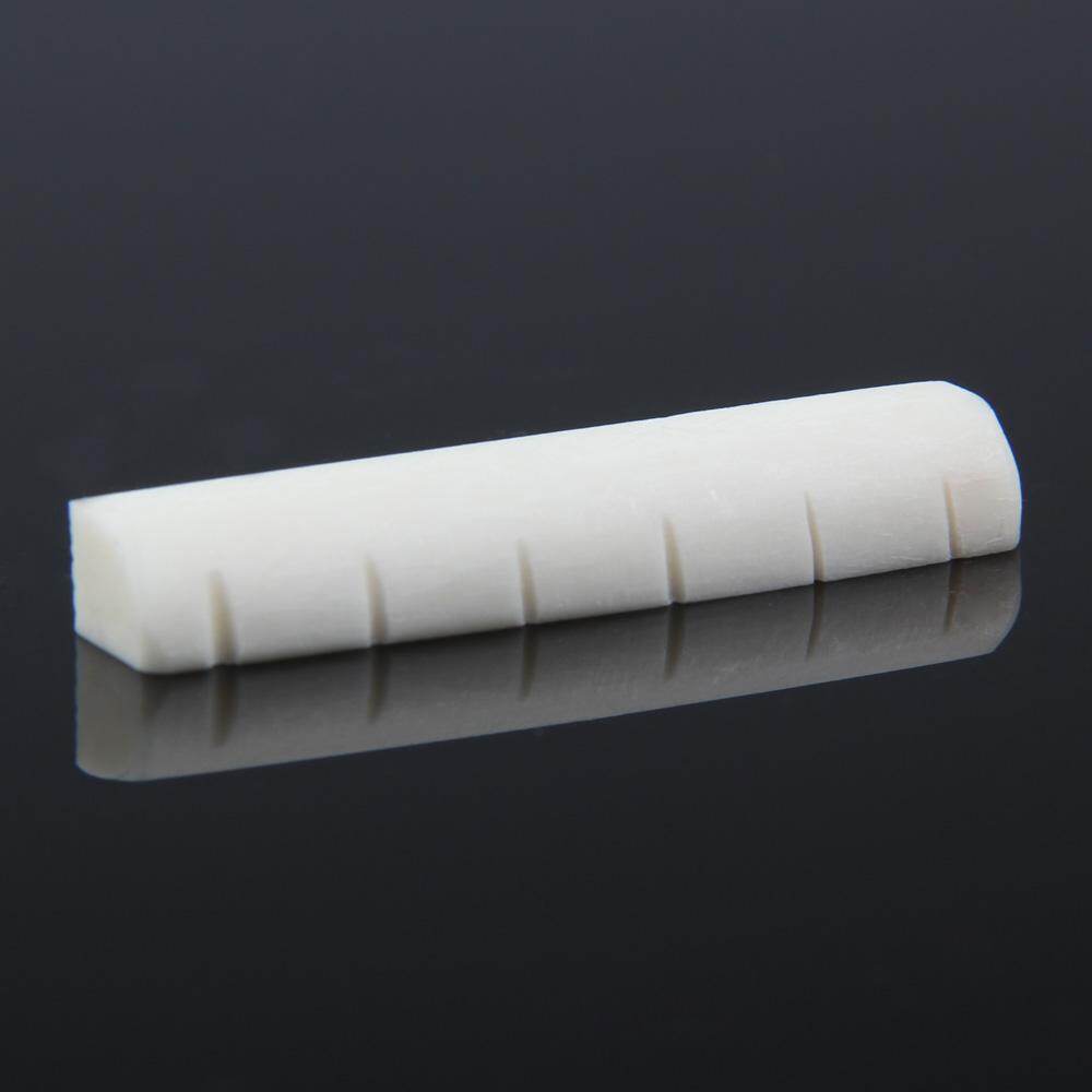 Buffalo Bone Guitar Bridge Nut Yên Cho 6 Dây Guitar Cổ Điển Trắng EDD2