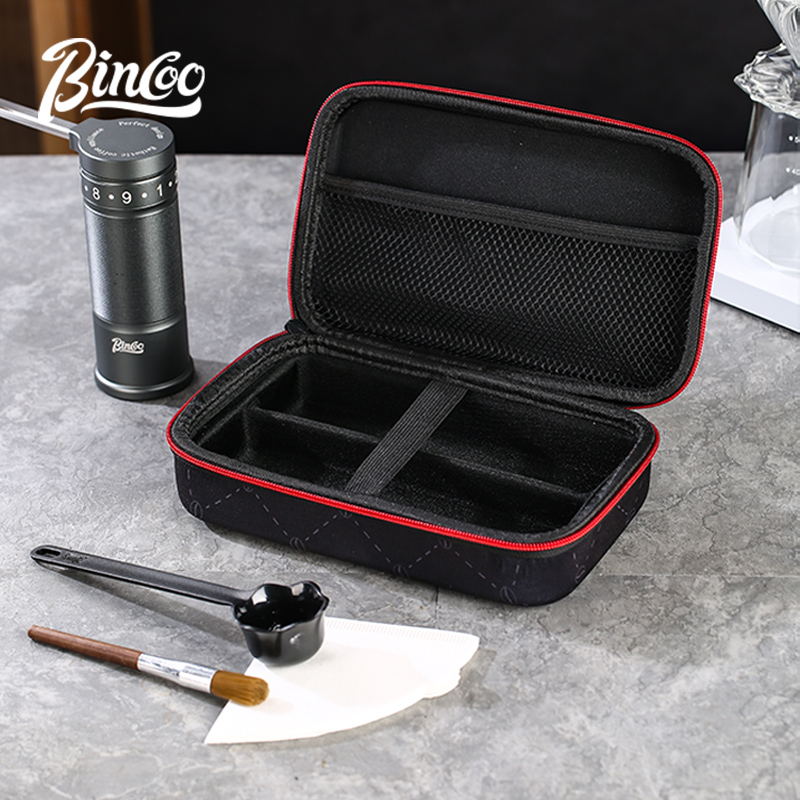 Bincoo Máy xay cà phê xách tay Túi lưu trữ bảo vệ trường hợp phổ tay xách tay Takeaway túi trường hợp thực hiện