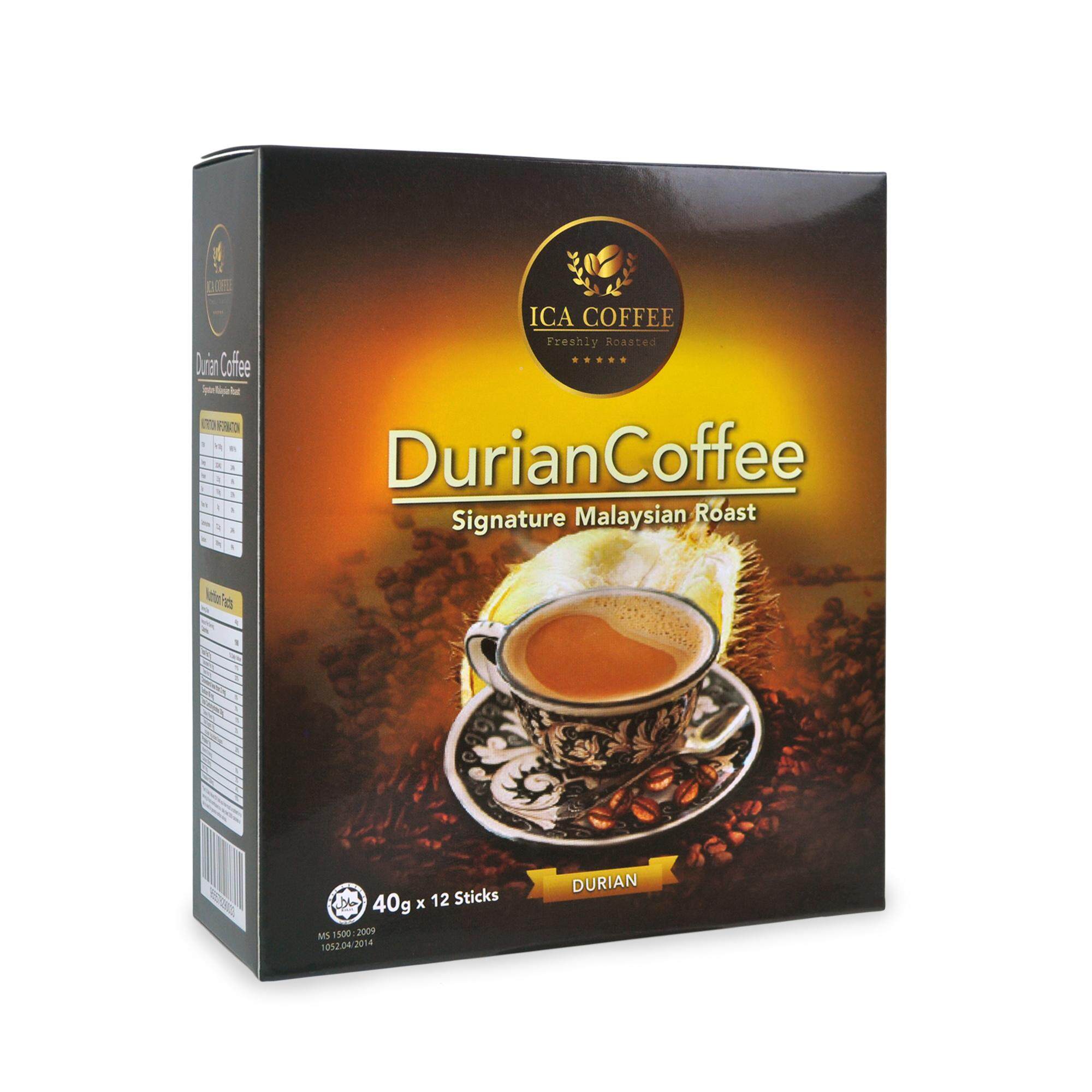 1 Box Durian Coffee ICA Premium Instant Coffee Signature Malaysia Roast
