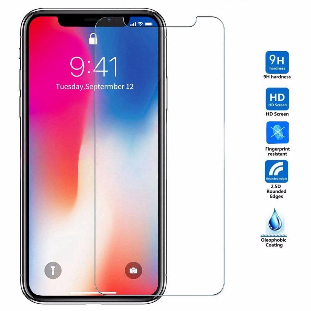Tempered Glass for Iphone 12 Pro Max Screen Protector for IPhone 11 12 13 14 15 Pro Max XR XS Max Screen Protector 6 7 8 Plus SE 2020 Glass