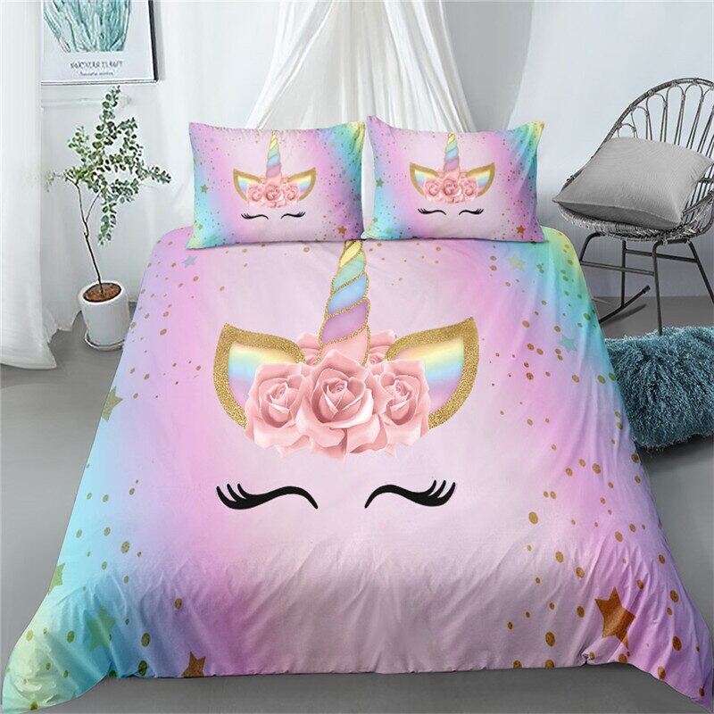unicorn sheets double bed