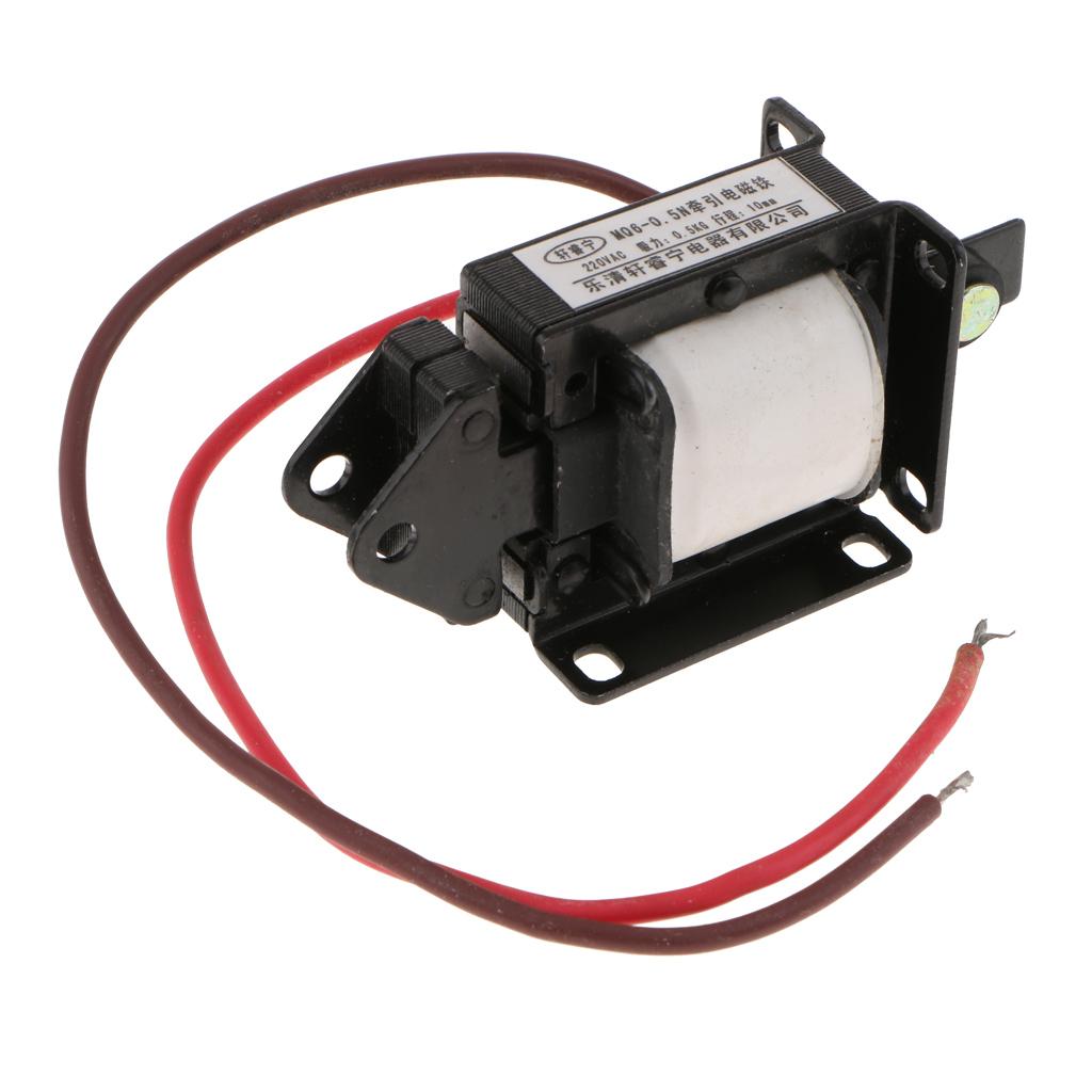 Baoblaze Nam Châm Điện Từ Kéo Nâng AC 220V, 5N 10Mm