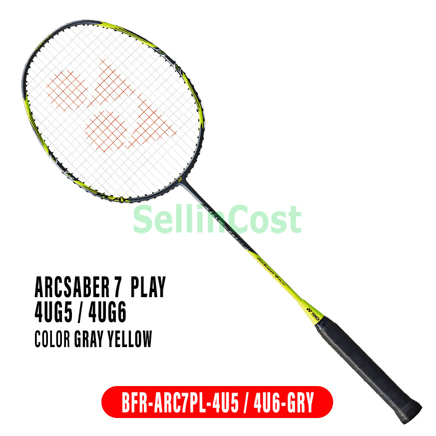 ヨネックス ARCSABER 7 PLAY アークセイバー7 プレイ ラケット Amazon | ヨネックス ArcSaber 7 Play バドミントンラケット