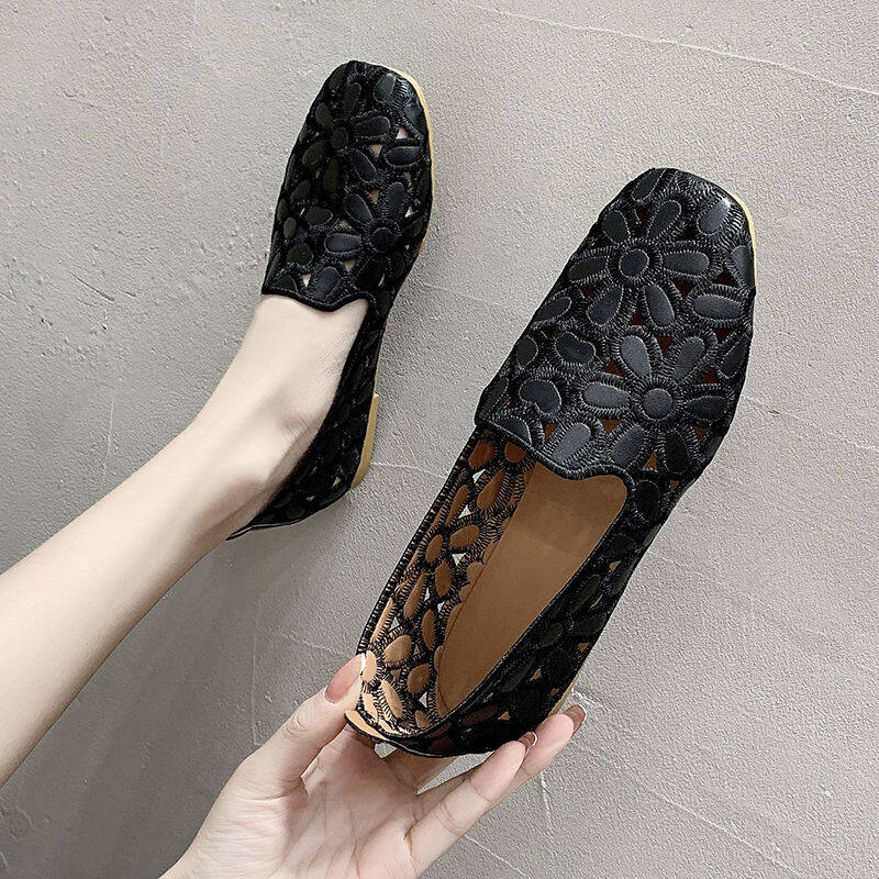 Giày slip on xinyuanxuan đế bệt dành cho nữ-INTL