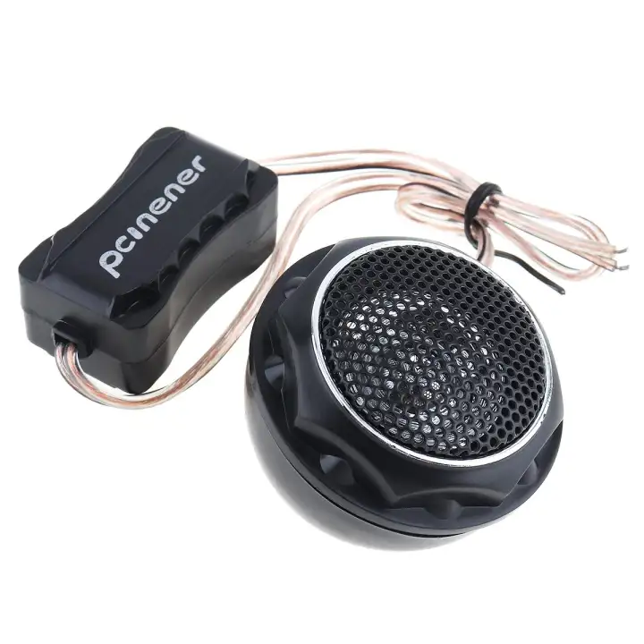 ePathChina 2pcs 140W T280 High Efficiency Mini Dome Tweeter Speakers for Car Audio System 