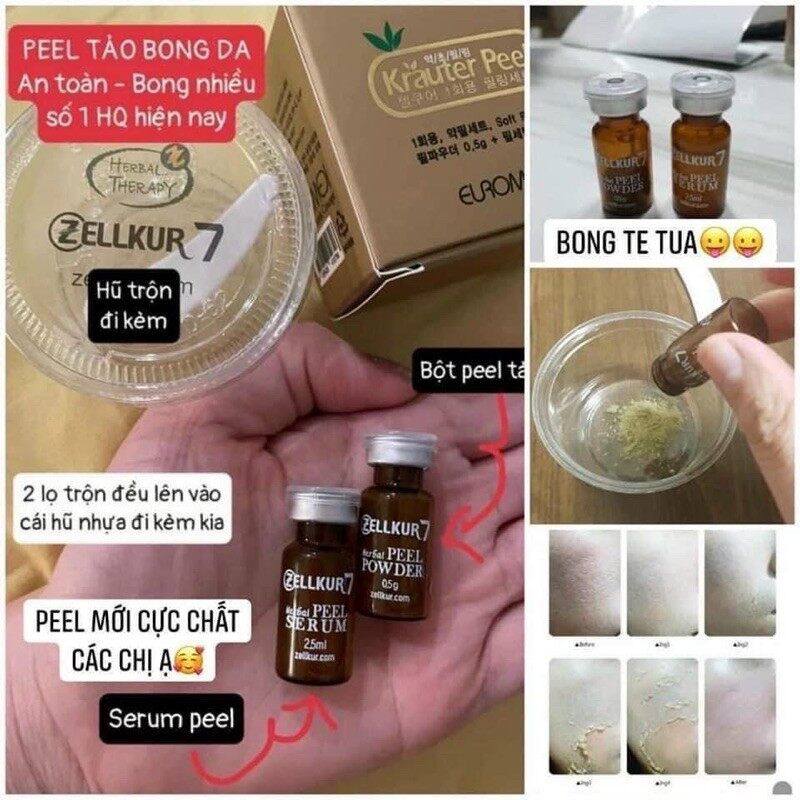 [HCM]Peel Thảo Mộc Krauter Peel