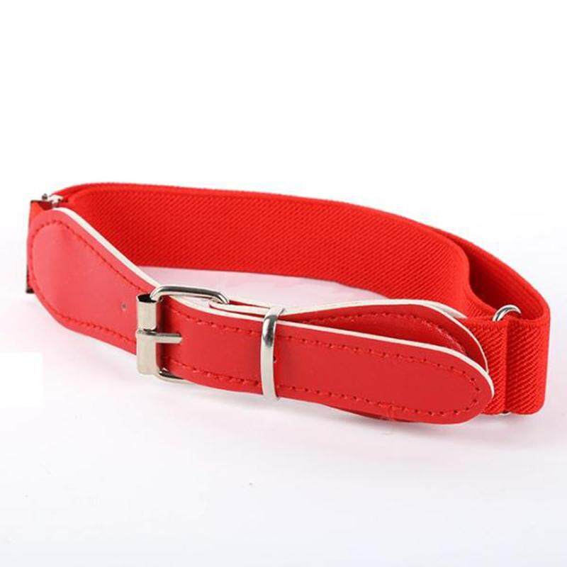 Candy Colors Toddler Baby Kids Boys Girls Adjustable PU Leather Belt Waistband