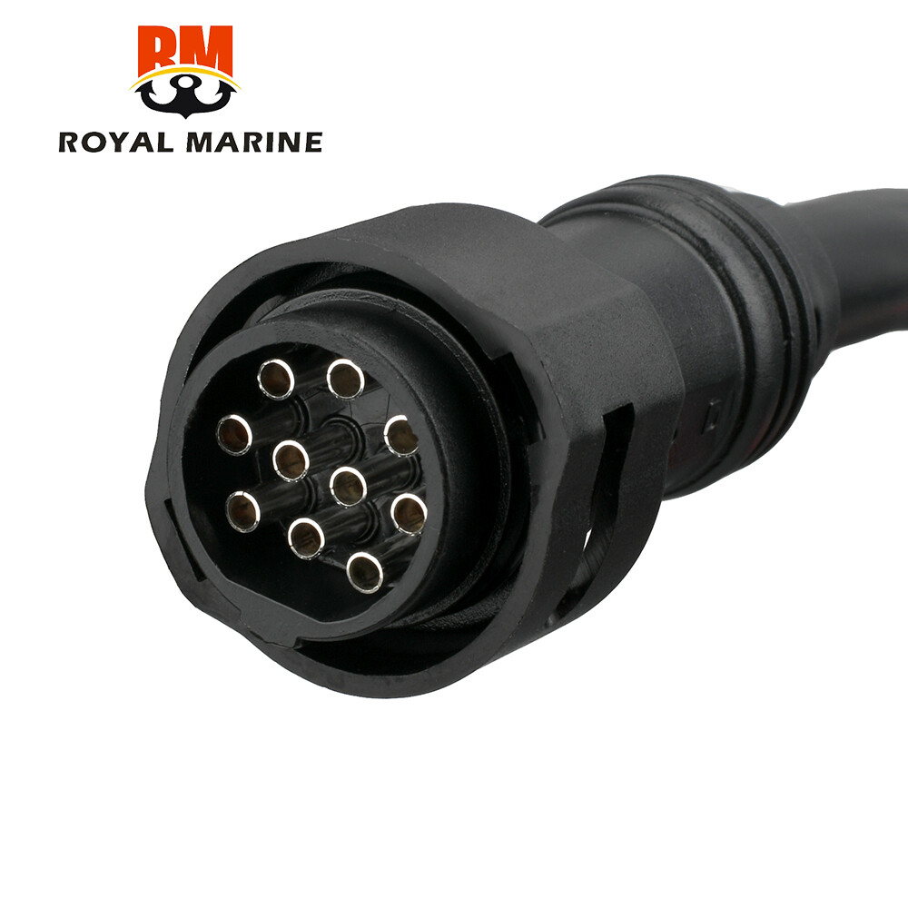 703-48205 động cơ phía ngoài hộp điều khiển từ xa Assy cho Yamaha động cơ thuyền, 10 chân kéo để mở 703-48205-16-00 703-48205-20-00