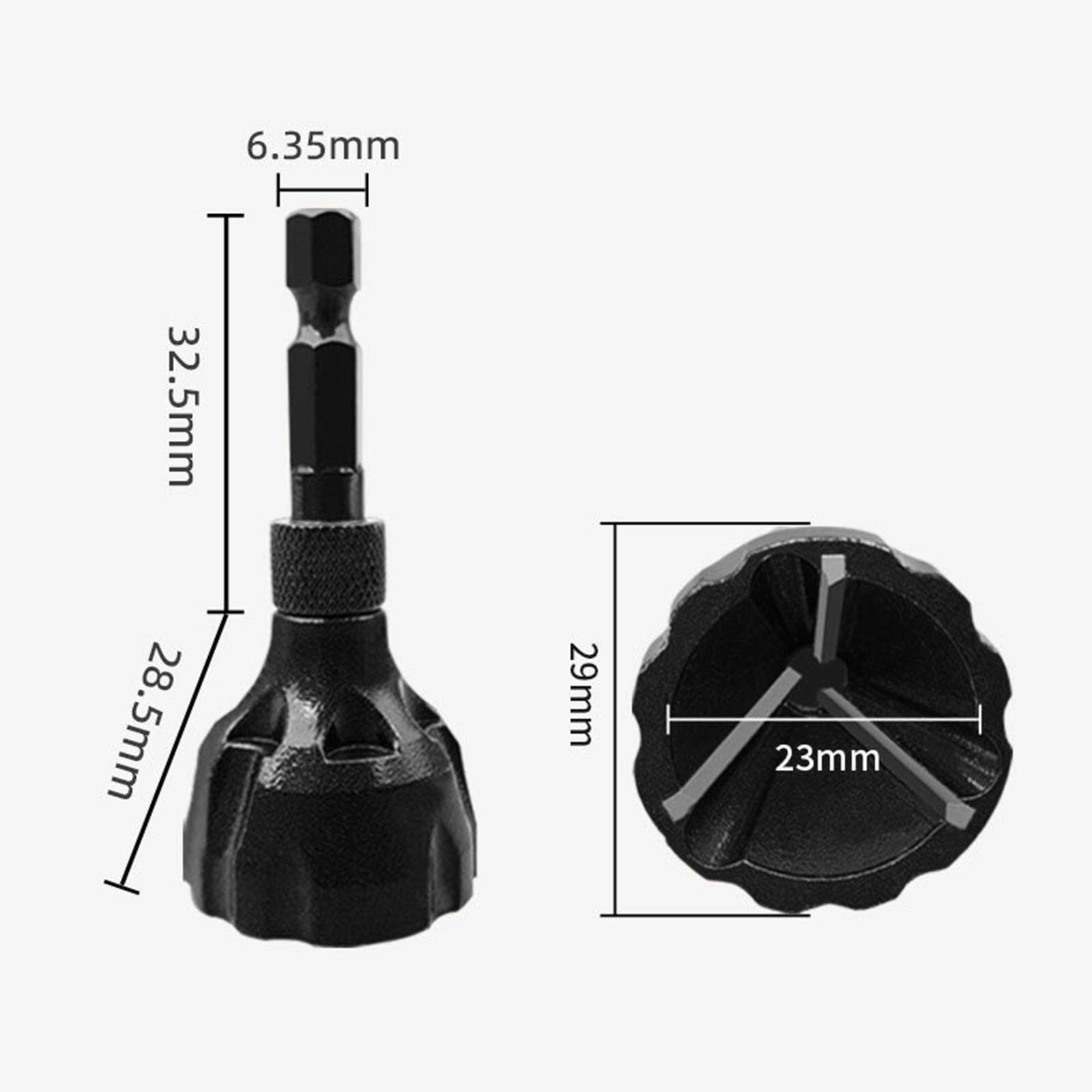 Baoblaze Chamfer Deburring Drill Bit Stainless Steel Remove Burr Tool Improved Sharpness Chamfering Drill Bit Tool for Stainless Steel Hardened Steel