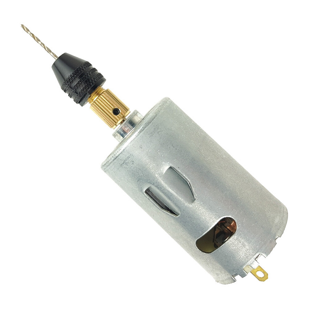 Bộ 7 Cái Đầu Kẹp Mũi Khoan Mini 0.5-3.0Mm Đầu Chuyển Đổi Đầu Kẹp Xoắn Siêu Nhỏ Với Cờ Lê Lục Giác