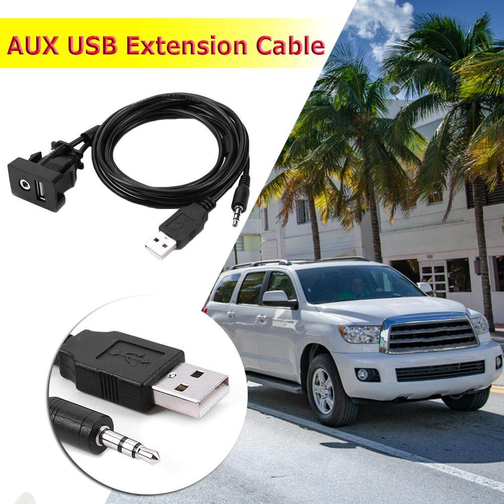 Bảng Điều Khiển Cổng USB, Cáp Mở Rộng AUX USB 3.5Mm Cho Toyota Camry Corolla