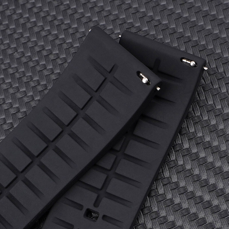 Xingchengec Silicone Smart Quick Release Strap Universal Strap With on/off Raw Lugs