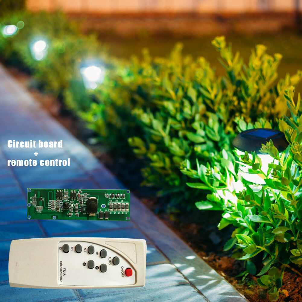 Solar Garden Lamp Controller Microwave Radar Human Induction Circuit Board