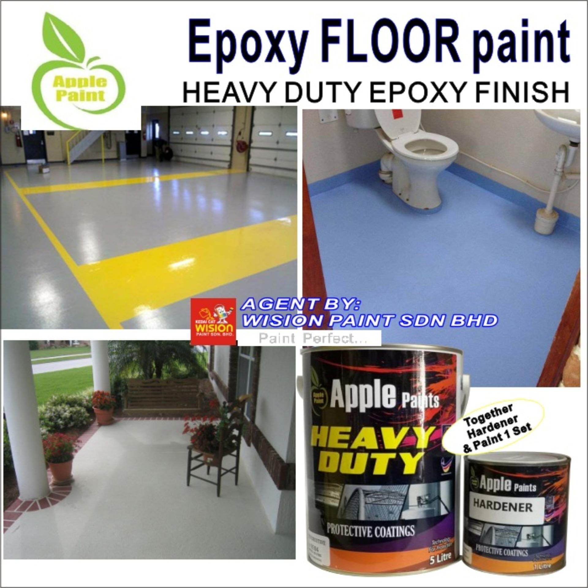 Executive Grey 0104 5l Apple Epoxy Apple Floor Coating