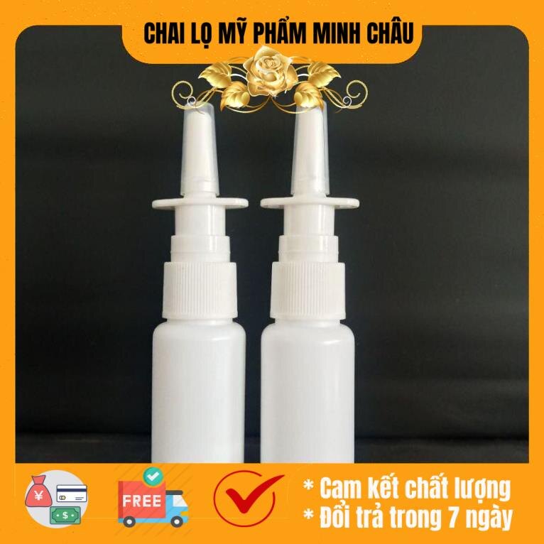 [Combo 10sp] Chai xịt mũi thẳng 10ml chiết dung dịch