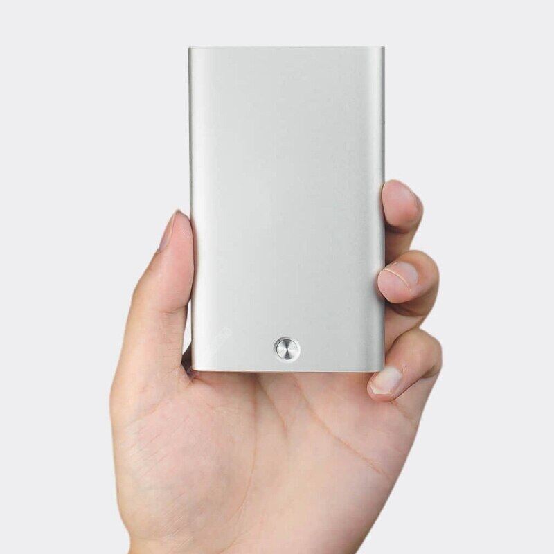 Youpin MIIIW Card Holder Stainless Steel Silver Aluminium Business Card Credit Card Case Women Men ID Card Box Case Pocket Purse