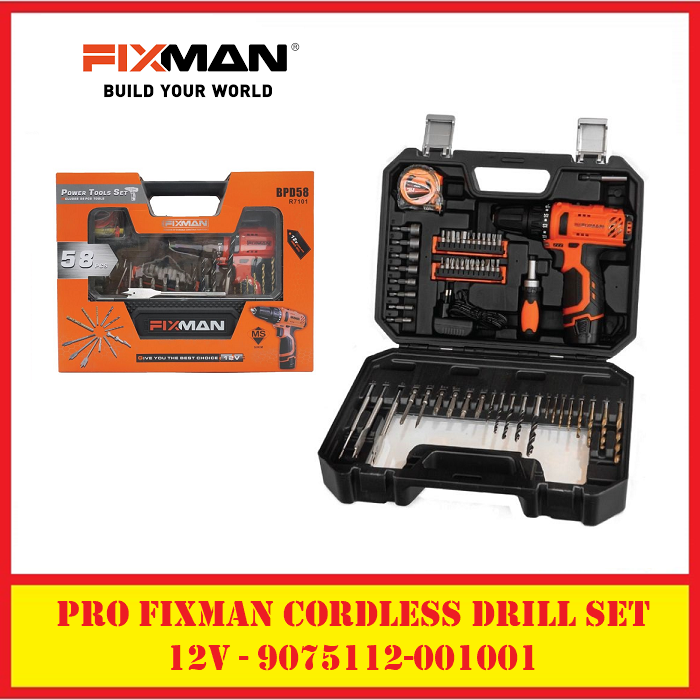 Pro fixman cordless drill sale