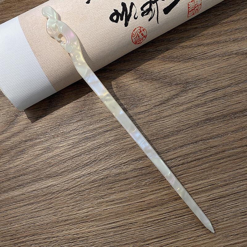 Vintage Chinese Style Hair Sticks Acrylic Chopstick Plate Hair For Women Hairpins Hair Clips Wedding Jewelry Hair Accessories