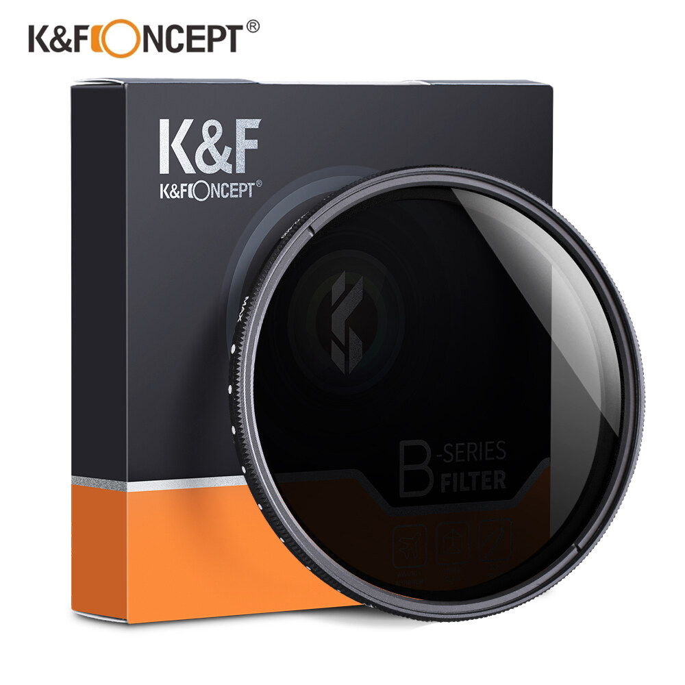 K&F CONCEPT ND2-400 Fader Variable ND Filter 37mm 40.5mm 43mm 46mm 49mm 52mm 55mm 58mm 62mm 67mm 72mm 77mm 82mm...