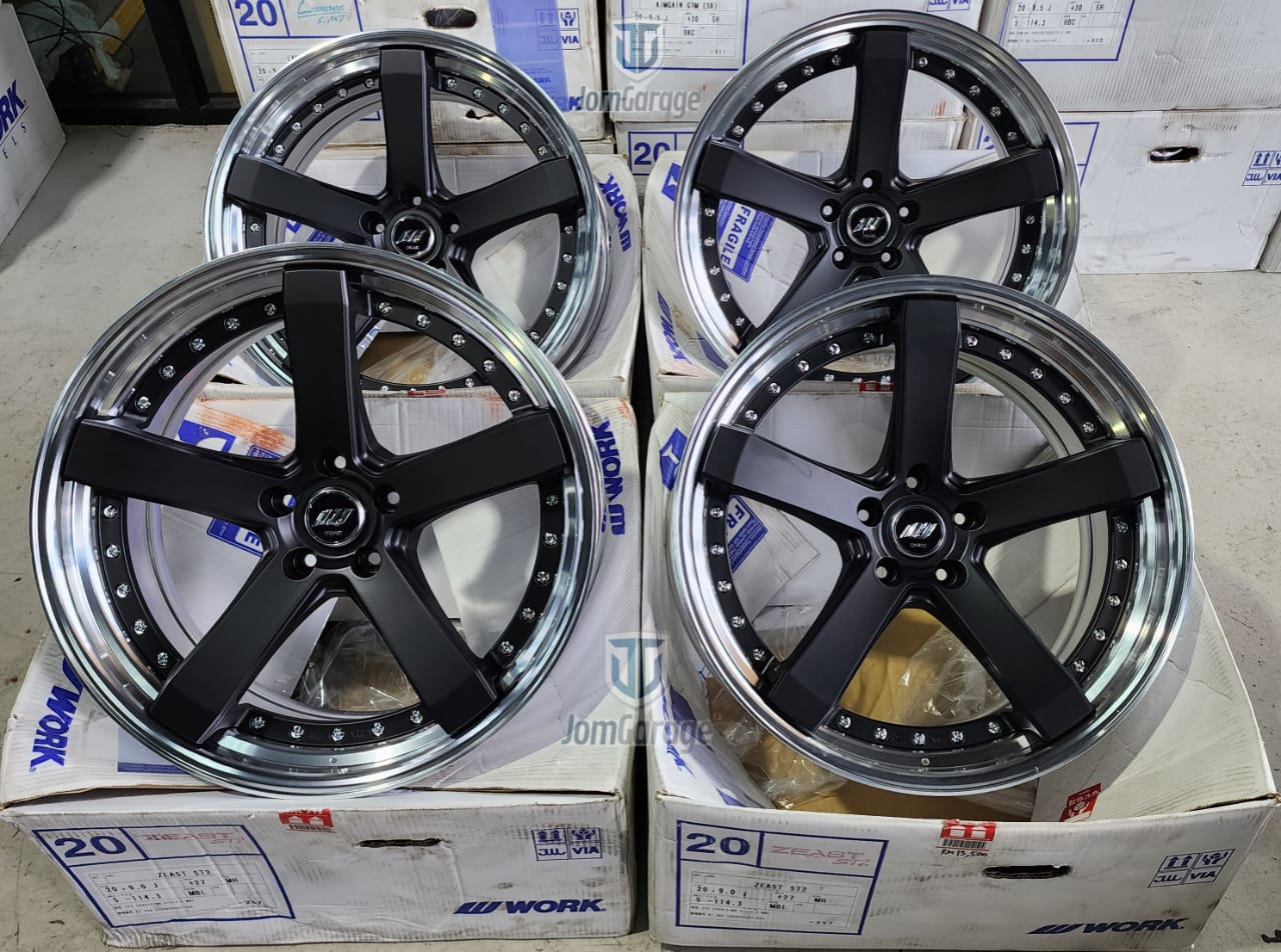 ORIGINAL JAPAN NEW RIM] WORK ZEAST ST2 Original Japan Wheel Work