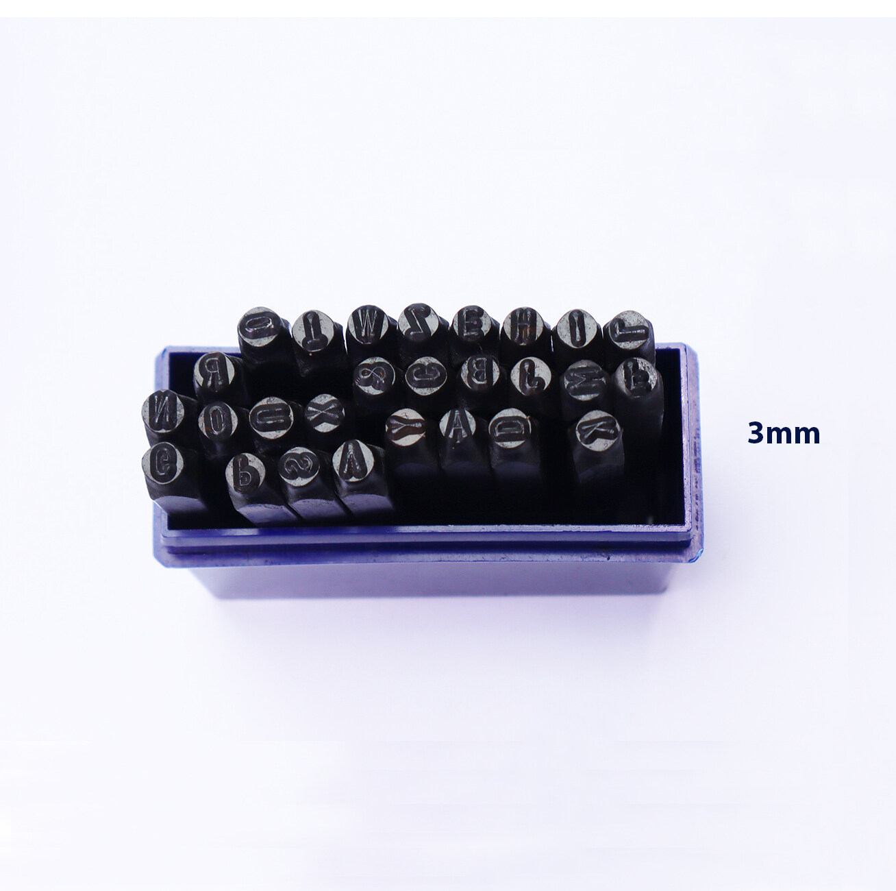 Metal Stamp Numbe & Lette Punch Set (39 Piece - Industial