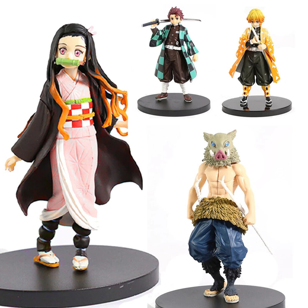 PVC 16cm Model Doll Kamado Nezuko Kimetsu No Yaiba Japanese Anime Model Figuals Demon Blade Demon Slayer Action figures