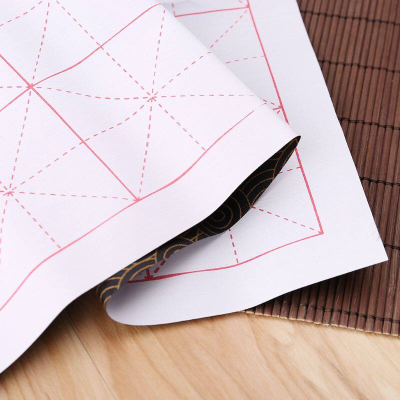 3 Cái/bộ Cọ Vải Viết Nước Thần Kỳ Tái Sử Dụng Được Gridded Vải Mat Thực Hành Thư Pháp Trung Quốc Không Có Mực