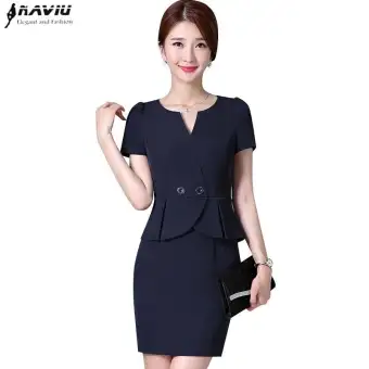 one piece dress office wear