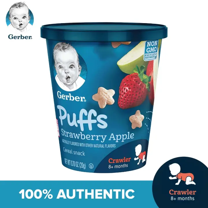 gerber strawberry puffs