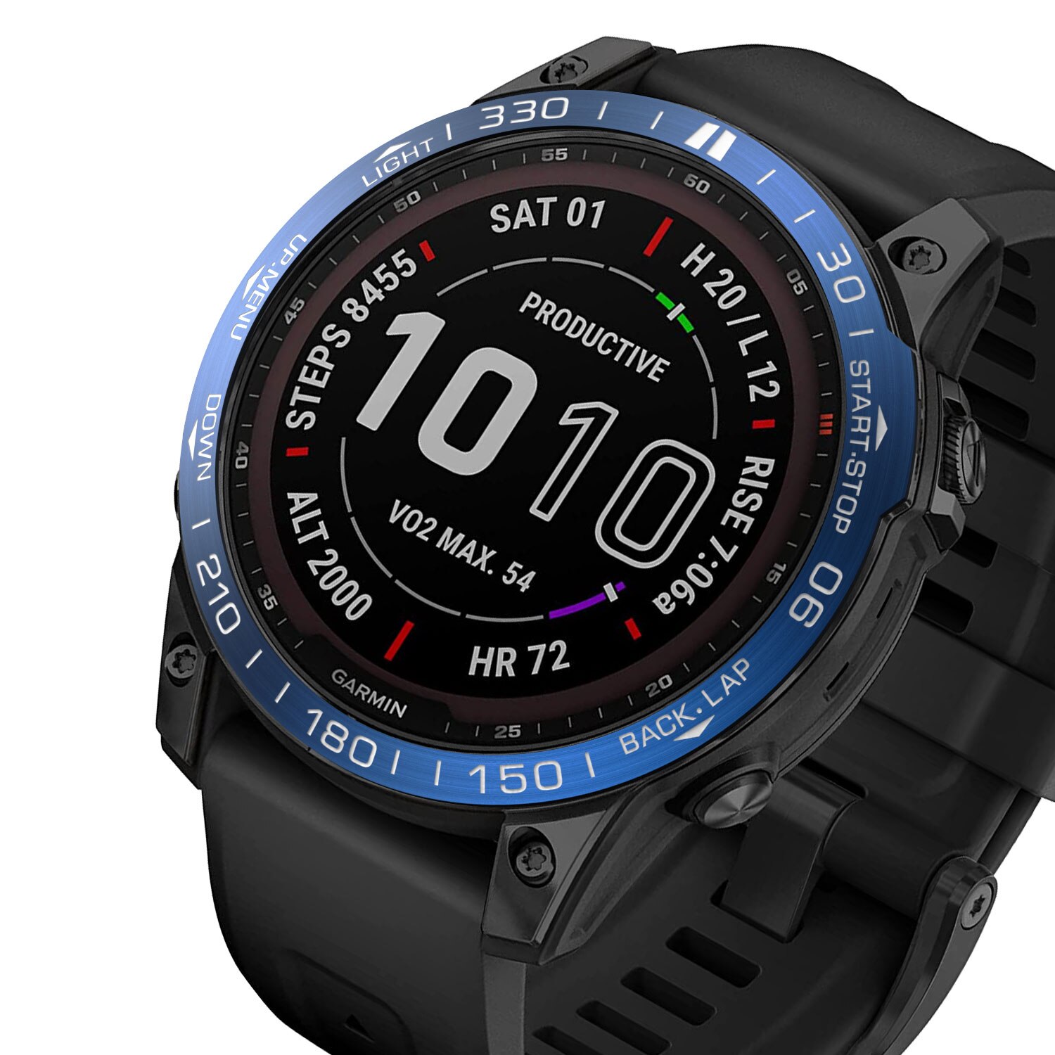 Protezione Lunetta In Metallo Per Garmin Fenix 7 E 7X, Anello Cassa Antiurto