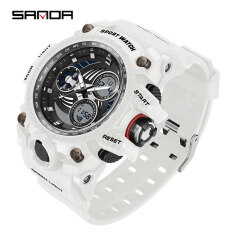 Sanda Đồng Hồ Nam Đồng Hồ Thời Trang Sang Trọng Nam Thể Thao Chống Nước Thiết Kế Cối Xay Gió Đa Năng Dạ Quang SD3155-12