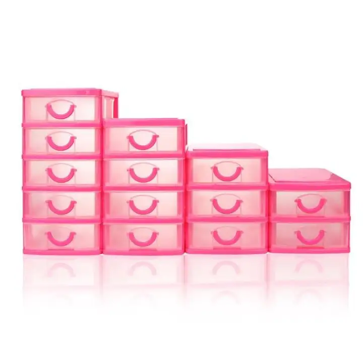 Durable Plastic Mini Desktop Drawer Sundries Case Small Objects