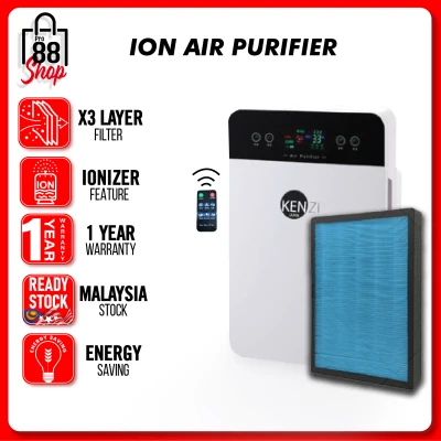 Ready Stock!!! Brand New Indoor Air Purifier / Air Cleaner Anti PM2.5 / Anti Bacteria with Multi Layer High Efficiency Filter.