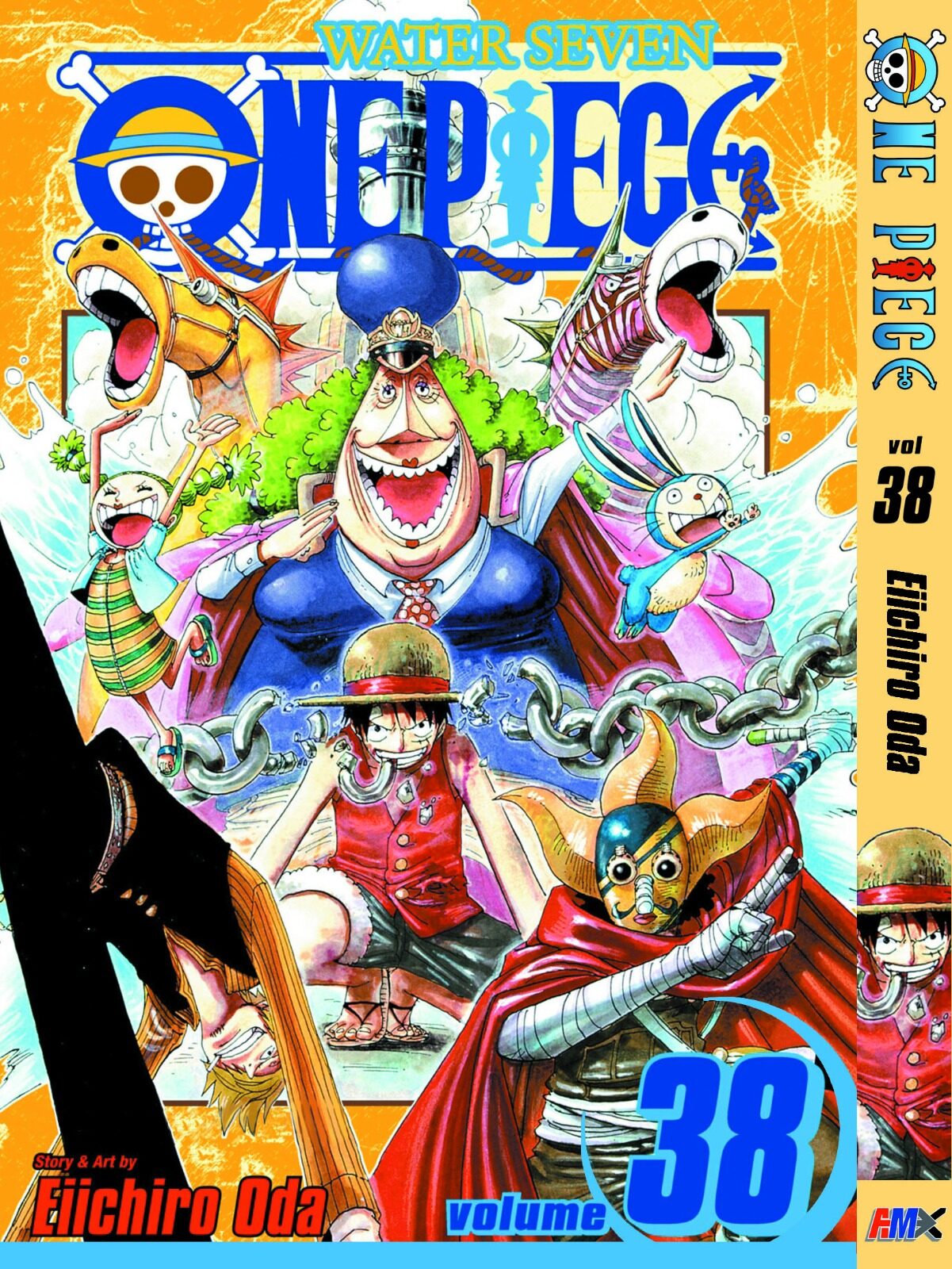 Vol. 38 English Manga One Piece Water Seven Japanese Manga English ...