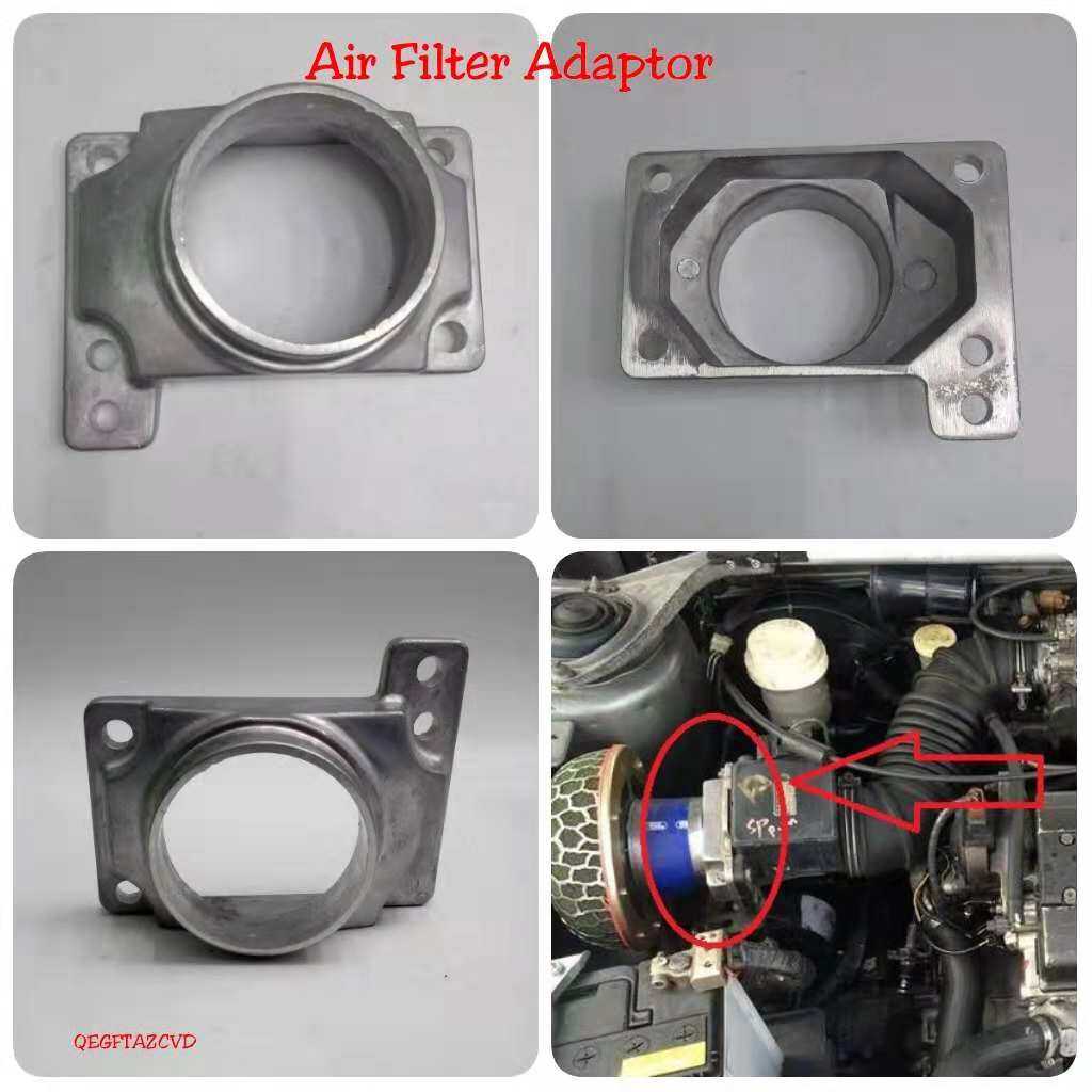 Air Filter Adaptor Steel Besi meterial proton Wira putra 1.6 1.8 Turbo
